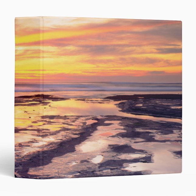 Sunset Cliffs tide pools Binder (Front/Spine)