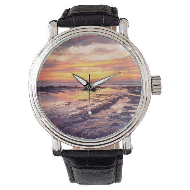 Sunset Cliffs tide pools Watch (Front)