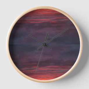 sunset clock