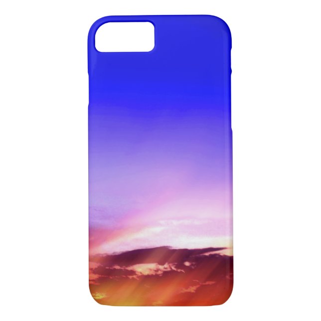 Sunset Clouds & Blue Sky iPhone 7 Case (Back)