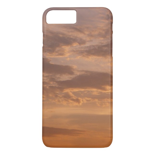 Sunset Clouds II Pastel Abstract Nature Case-Mate iPhone Case (Back)
