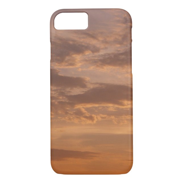 Sunset Clouds II Pastel Abstract Nature Case-Mate iPhone Case (Back)
