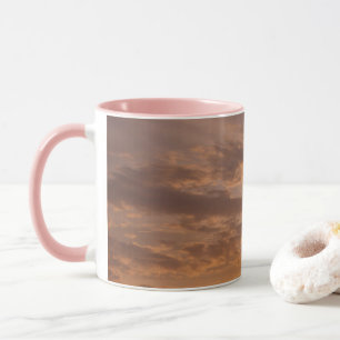 Sunset Clouds II Pastel Abstract Nature Mug