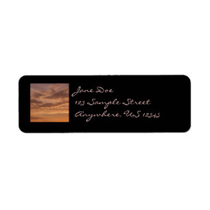 Sunset Clouds II Pastel Nature Abstraite