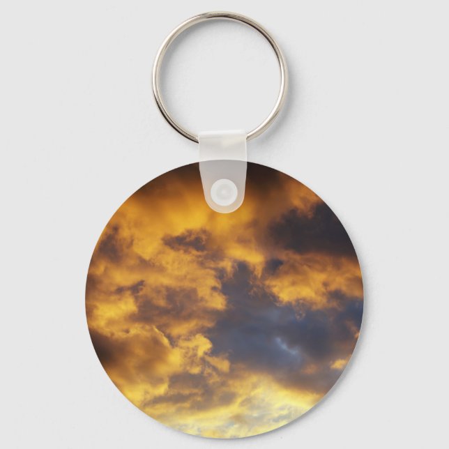 Sunset clouds keychain (Front)