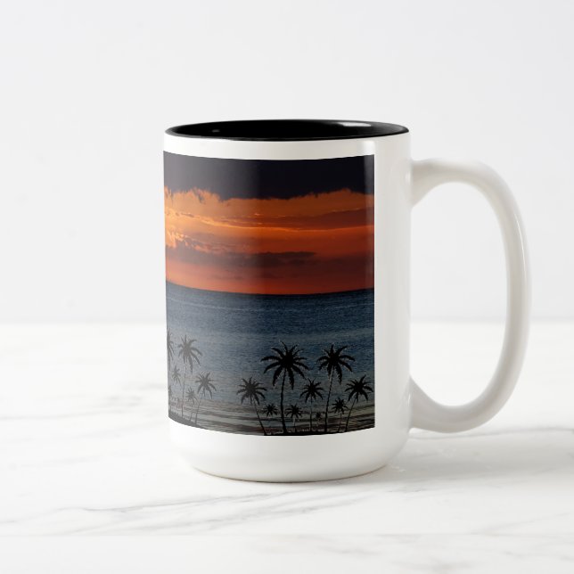 Sunset Coffee Mug | Warm Golden Hour Design (Right)