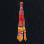 Sunset Colours Neck Tie Modern Abstract<br><div class="desc">Sunset Abstract Colours Ties - MIGNED Design</div>