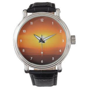 sunset colours watch