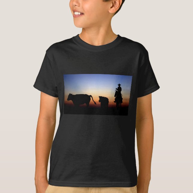 Sunset Cowboy T-Shirt (Front)