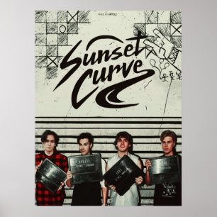 SUNSET CURVE 2 POSTER