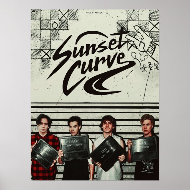SUNSET CURVE 2 POSTER (Front)