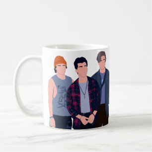 Sunset Curve boys minimalist Coffee Mug