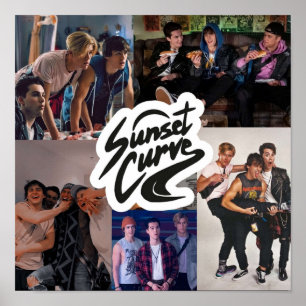 Sunset Curve Collage from JATP Poster