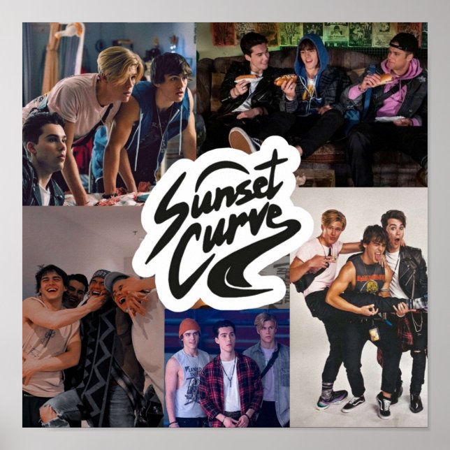 Sunset Curve Collage from JATP Poster (Front)