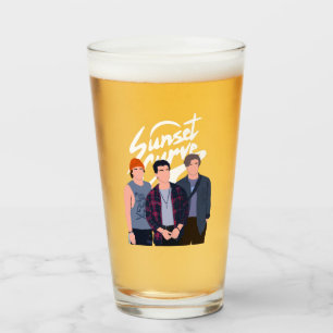 Sunset Curve minimalist 90's style Glass