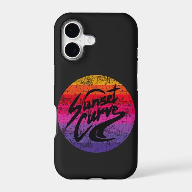 Sunset Curve retro design (Back)