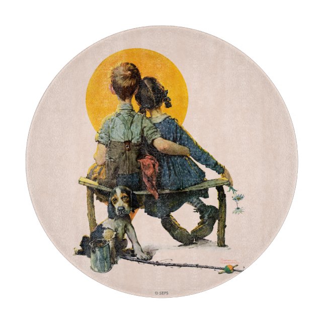 Sunset Cutting Board (Front)