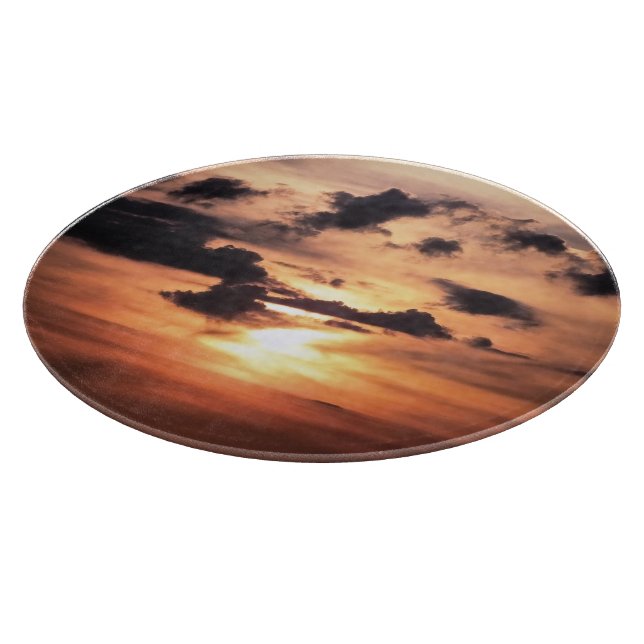 SUNSET CUTTING BOARD (Corner)