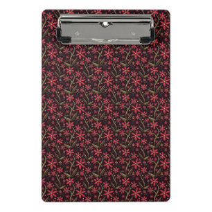 Sunset Dancing Watercolor Daisies Mini Clipboard