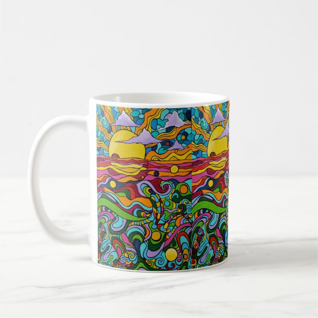Sunset Daydream  Coffee Mug (Left)