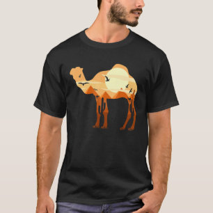 Sunset Desert Birds In Nature T-Shirt