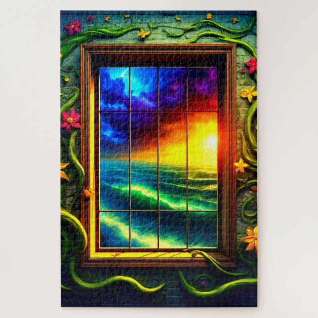 Sunset Design Jigsaw Puzzle (Vertical)