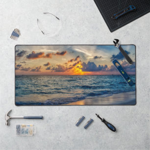 Sunset desk mat