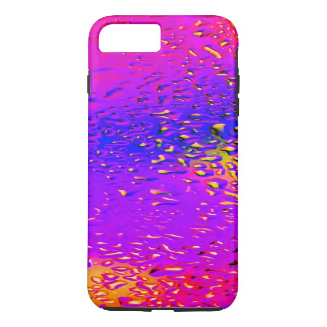 Sunset Droplets Purple Blue Pink Case-Mate iPhone Case (Back)