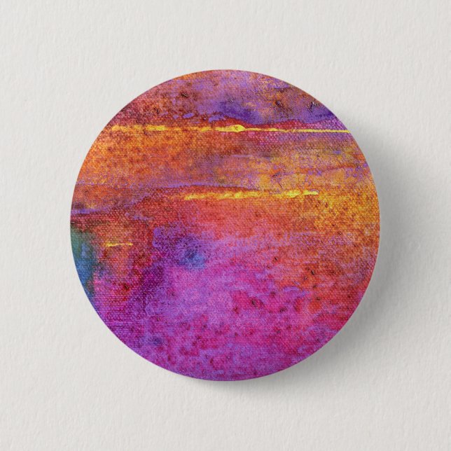 Sunset Emotion, dreamy, mauve, lilac abstract 2 Inch Round Button (Front)