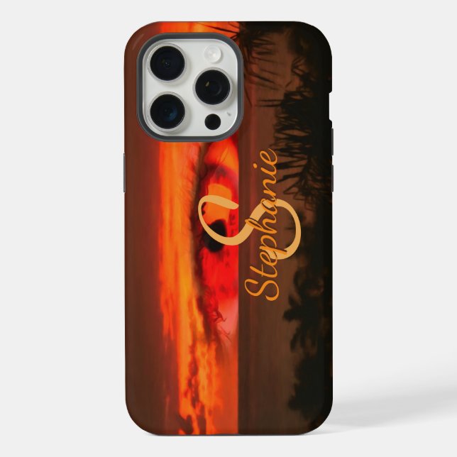 Sunset Eye 2106 iPhone Case (Back)