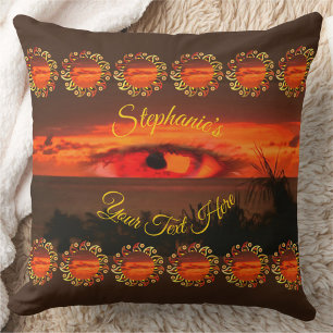 Sunset Eye 2106 Throw Pillow