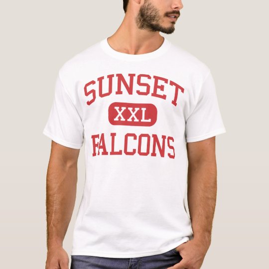 Sunset - Falcons - High - Hayward California T-Shirt