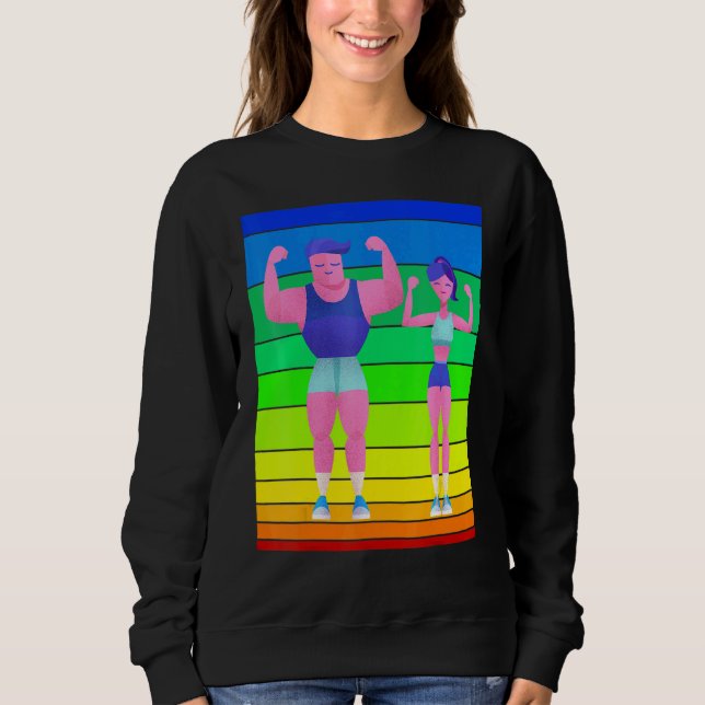 Sunset Fitness Couple Sweatshirt (Front)