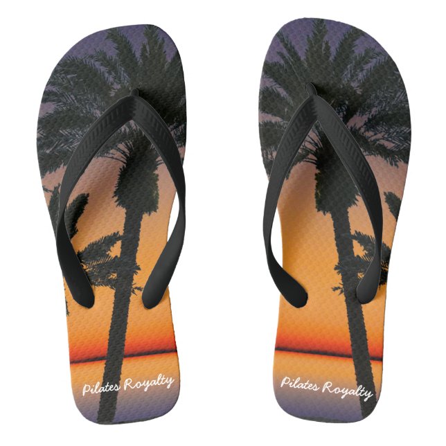 Sunset Flip Flops (Footbed)