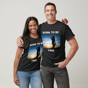 SUNSET GIRL SILHOUETTE T-Shirt