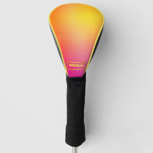 Sunset Glow Ombre Customized Golf Head Cover