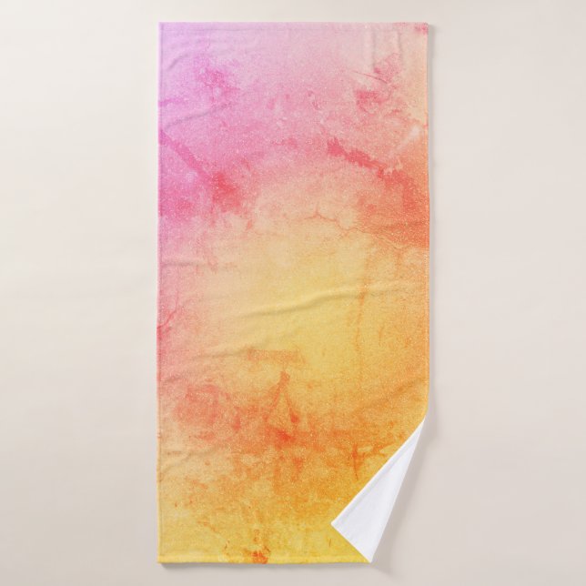 Sunset Gradient Luxury Bath Towel (Bath Towel)