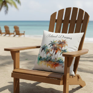 Sunset Grove, custom Throw Pillow