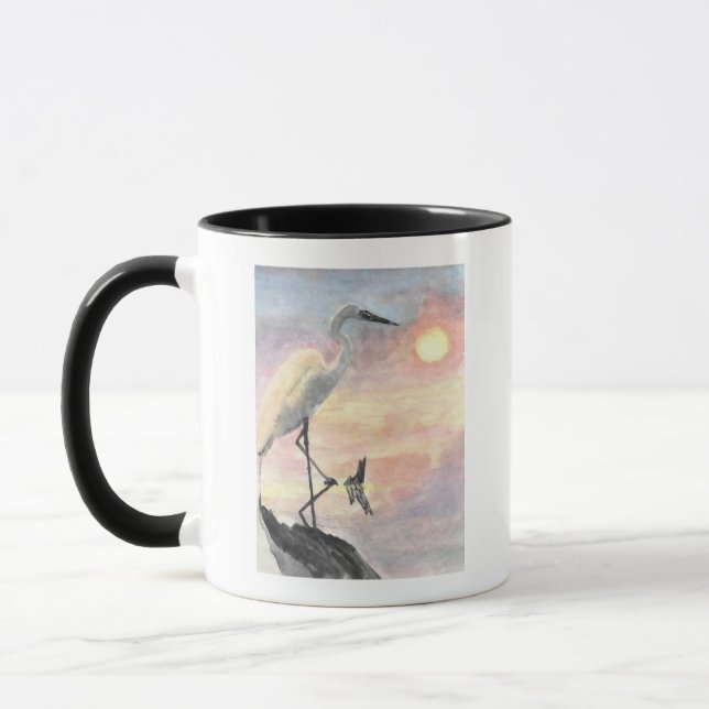 Sunset Herons Mug (Left)
