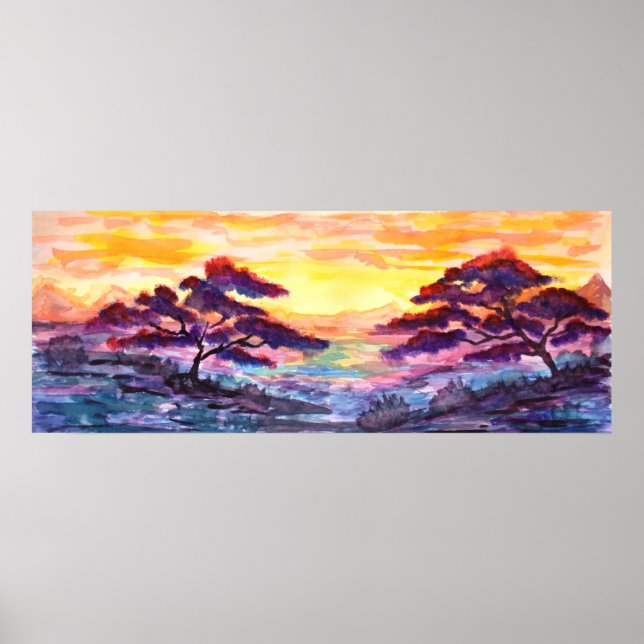 Sunset Hills Poster (Front)