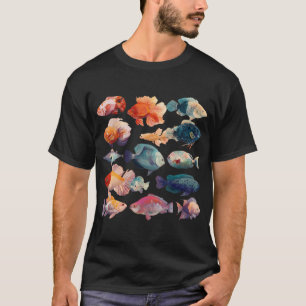 Sunset Honey Gourami (Mature Male) Trichogaster ch T-Shirt