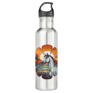 Sunset Horse 710 Ml Water Bottle