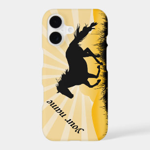 Sunset Horse iPhone Case