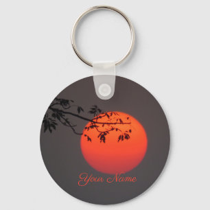 Sunset hour keychain