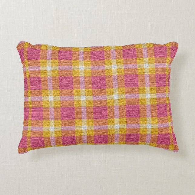 Sunset Hues Decorative Pillow (Front)