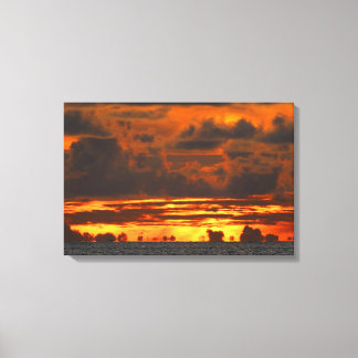 SUNSET ILLUSION 16x24 Canvas Print