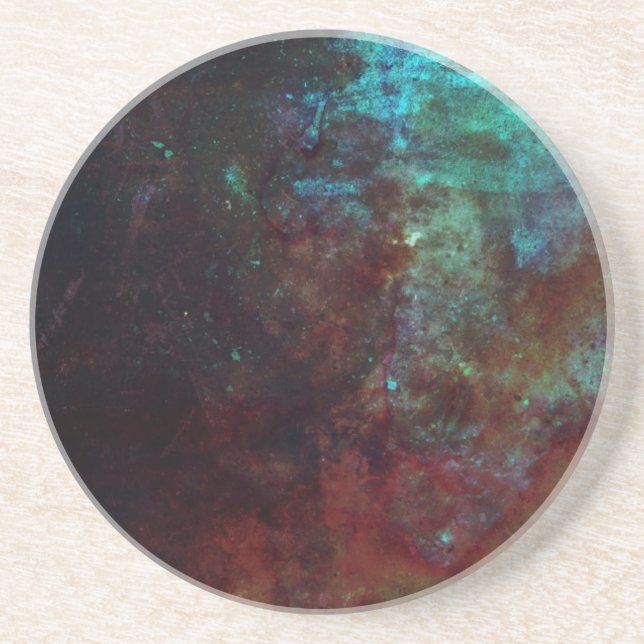 Sunset in Abstract Coaster (Front)