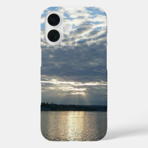 Sunset in British Columbia Canadian Seascape iPhone 16 Case
