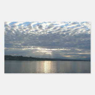 Sunset in British Columbia Canadian Seascape Sticker