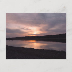 Sunset in Bucks County Postcard